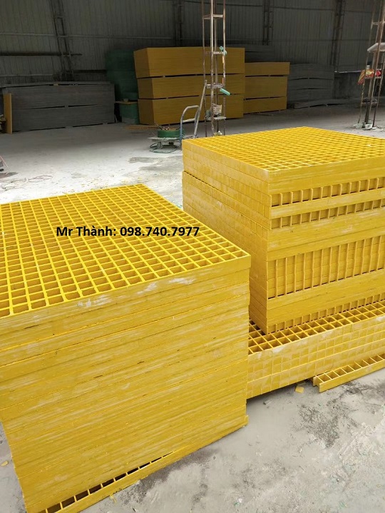 tấm sàn grating frp