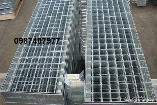 Tấm sàn thép mạ kẽm Grating